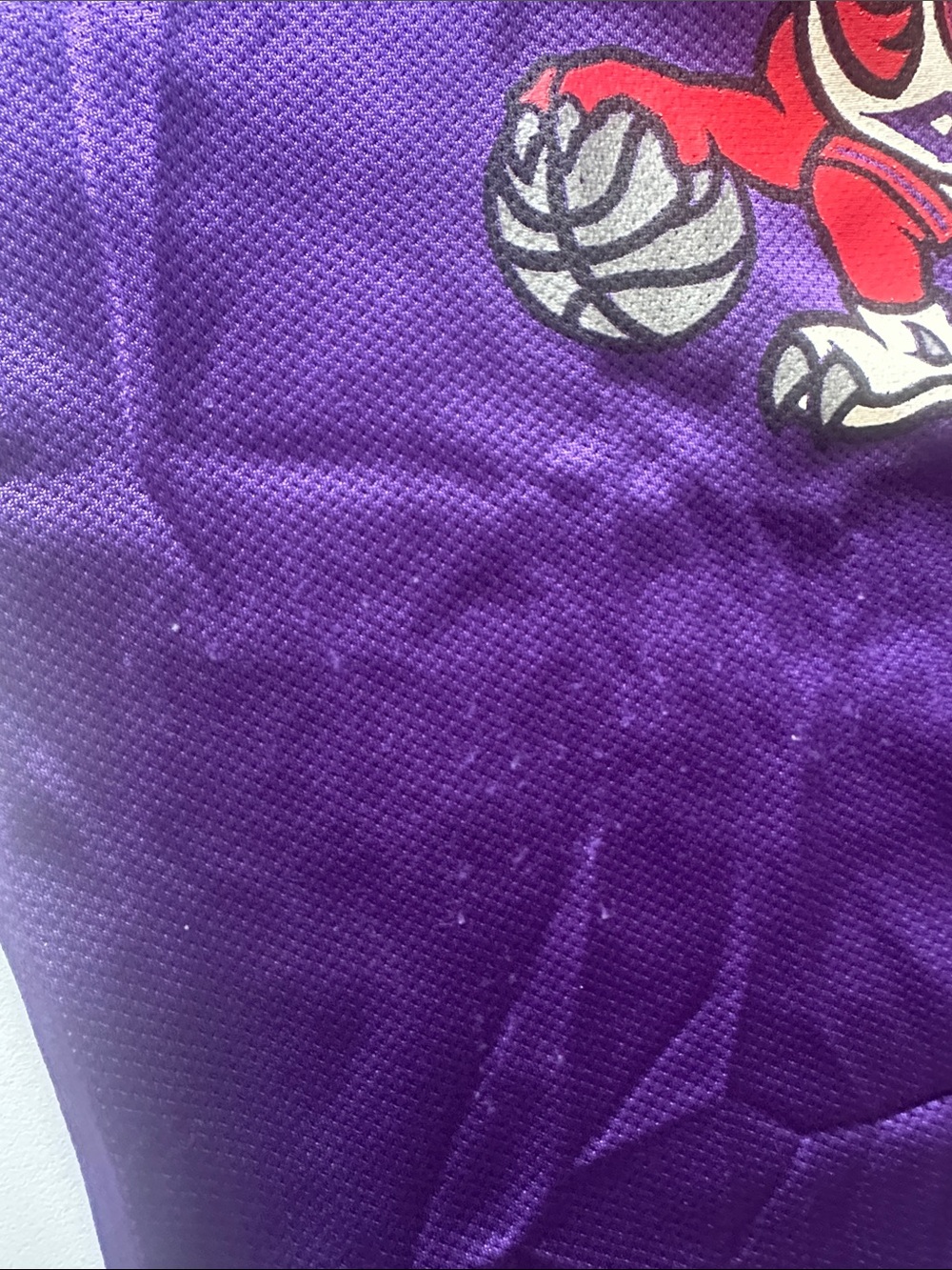 Z—Champion Purple Mesh Basketball Jersey with Red Accent - Picture 11 of 16